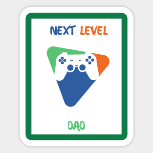 Next Level Dad Sticker